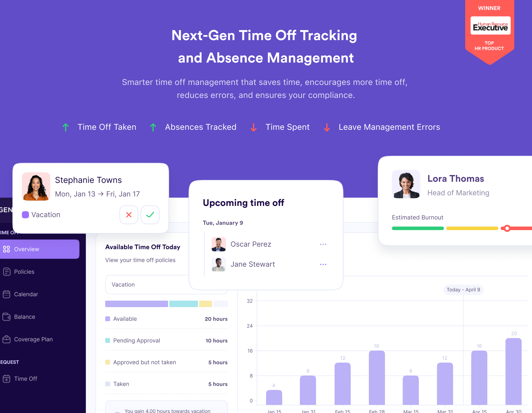 screenshot of PTO Genius